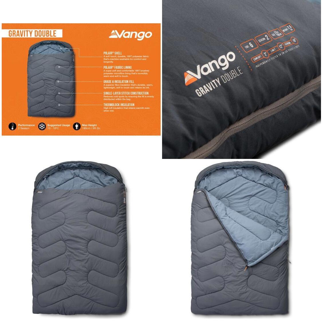 Śpiwór dwuosobowy Vango Gravity Double 2/5