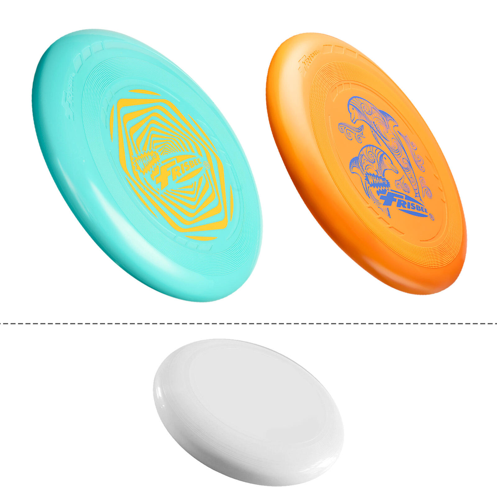 Confezione da 2 Dischi Volanti Leggeri Frisbee Go, 22,86 cm - 70 g 3/7