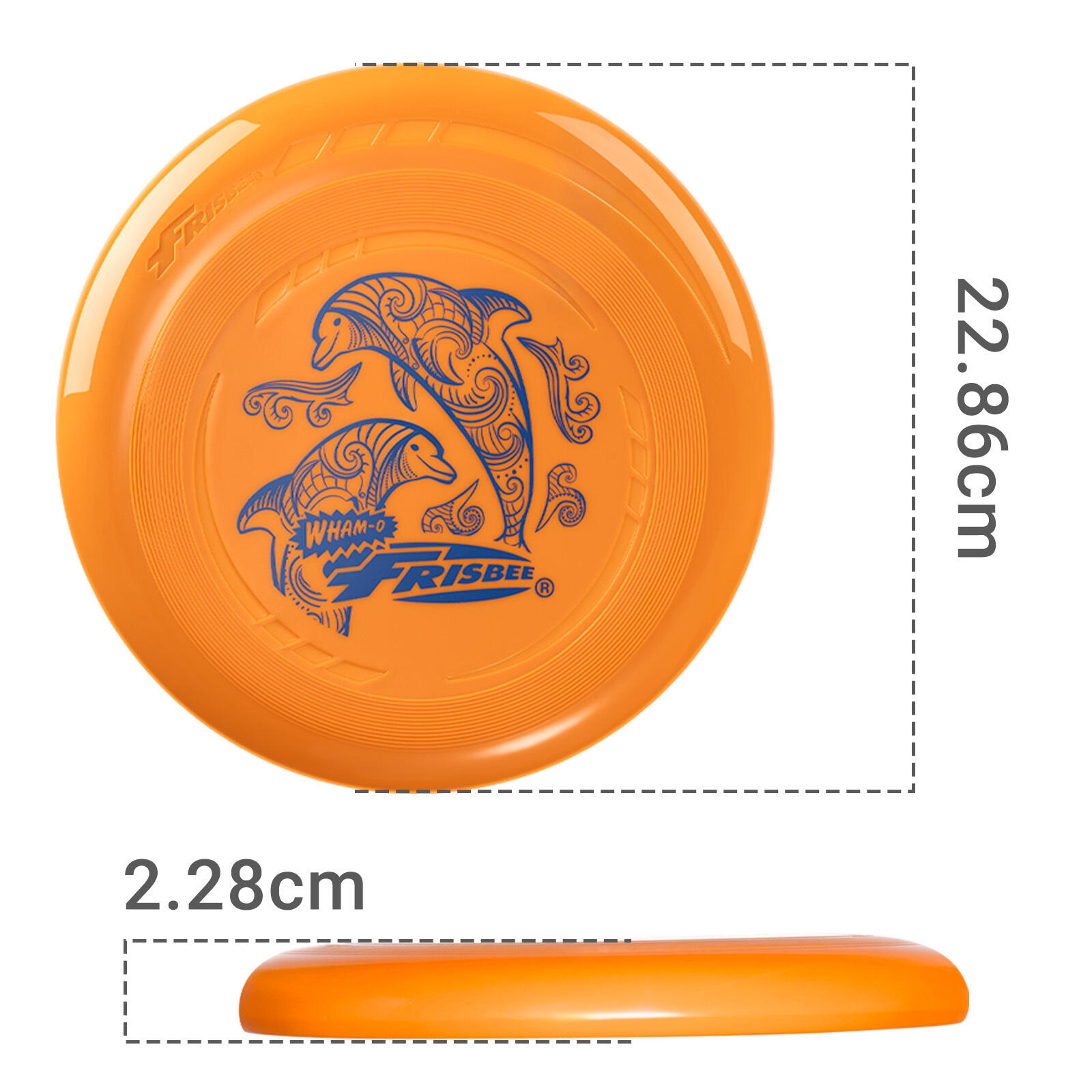 Confezione da 2 Dischi Volanti Leggeri Frisbee Go, 22,86 cm - 70 g 2/7