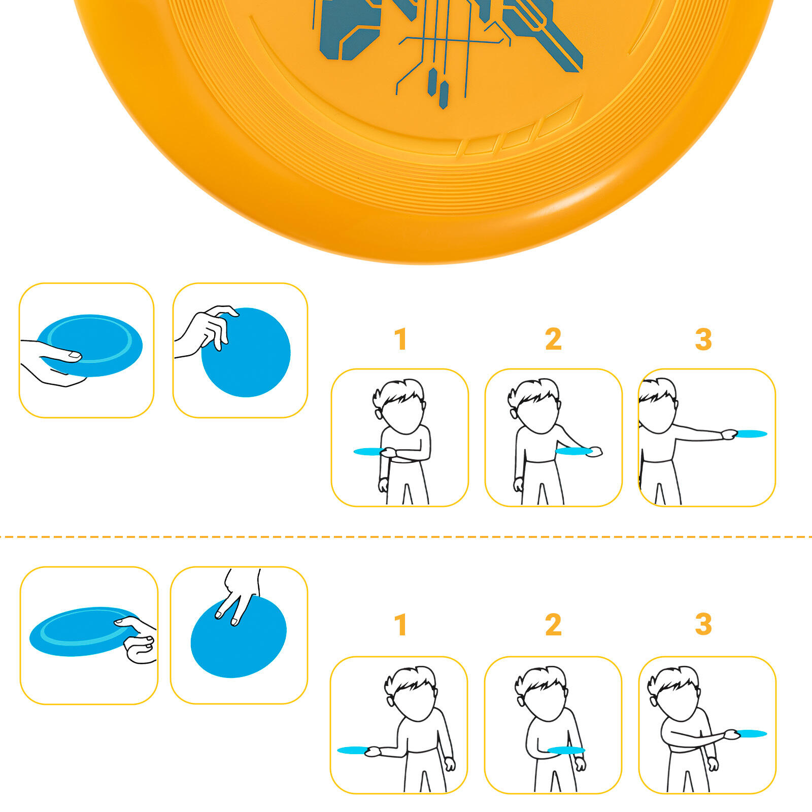 Disco Volador Ligero Frisbee Go, 22,86 cm - 70 g 4/7