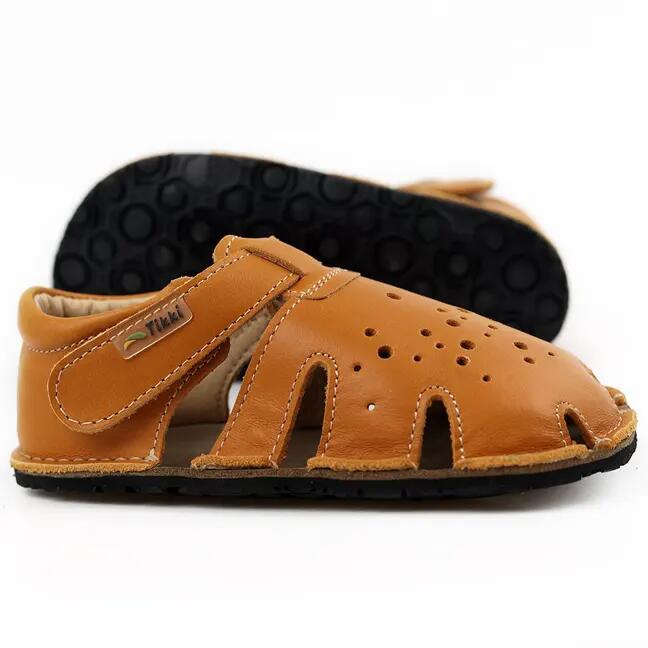 Tikki Sandalias Barefoot Aranya Mustard - Talla 29 2/4