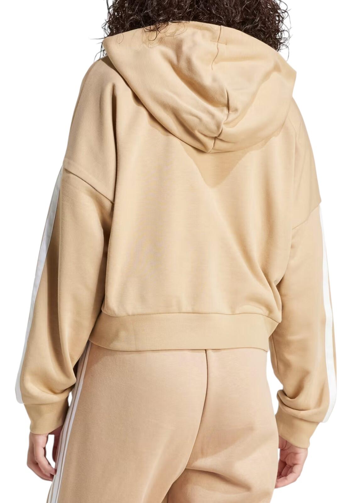 Sweat court adidas Essentials 3-Stripes femme 3/6