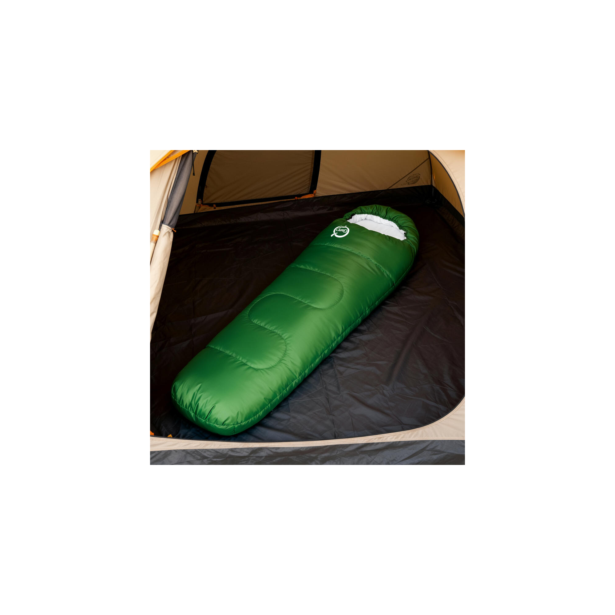 Wanderschlafsack – O'Camp – Mumienform – Maße: 220 x 80 cm 3/5