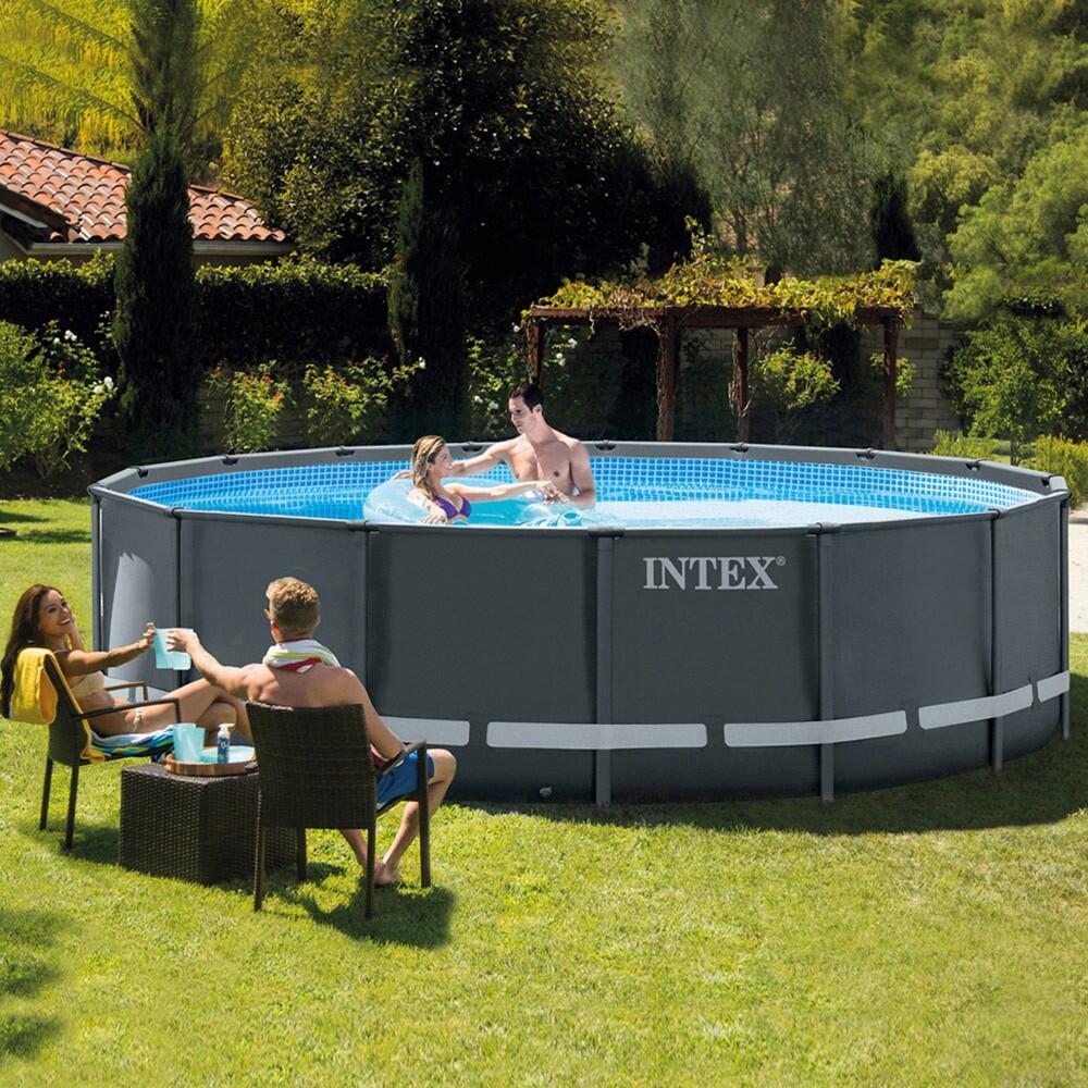 Basen stelażowy do ogrodu Intex Ultra XTR Frame Pools 488 x 122 cm zestaw 10w1 2/7