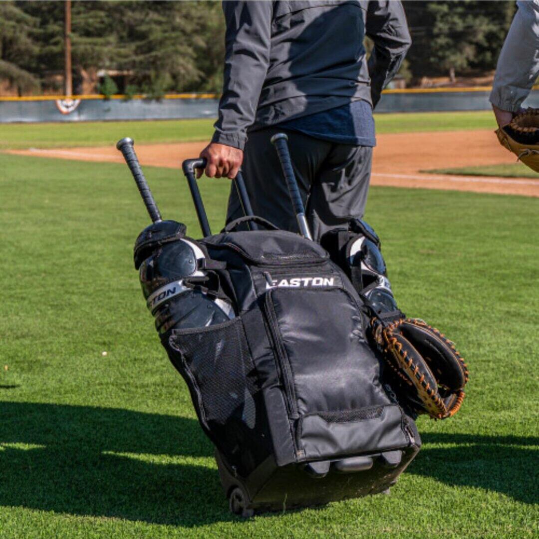 Easton CATWB Catcher's Wheeled Bag Color Charcoal Baseball/Softball 3/3