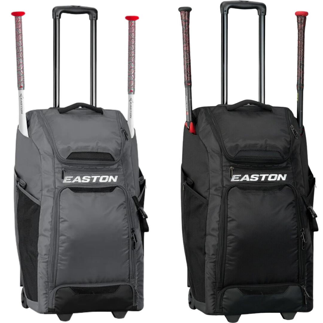 Easton CATWB Catcher's Wheeled Bag Color Charcoal Baseball/Softball 2/3
