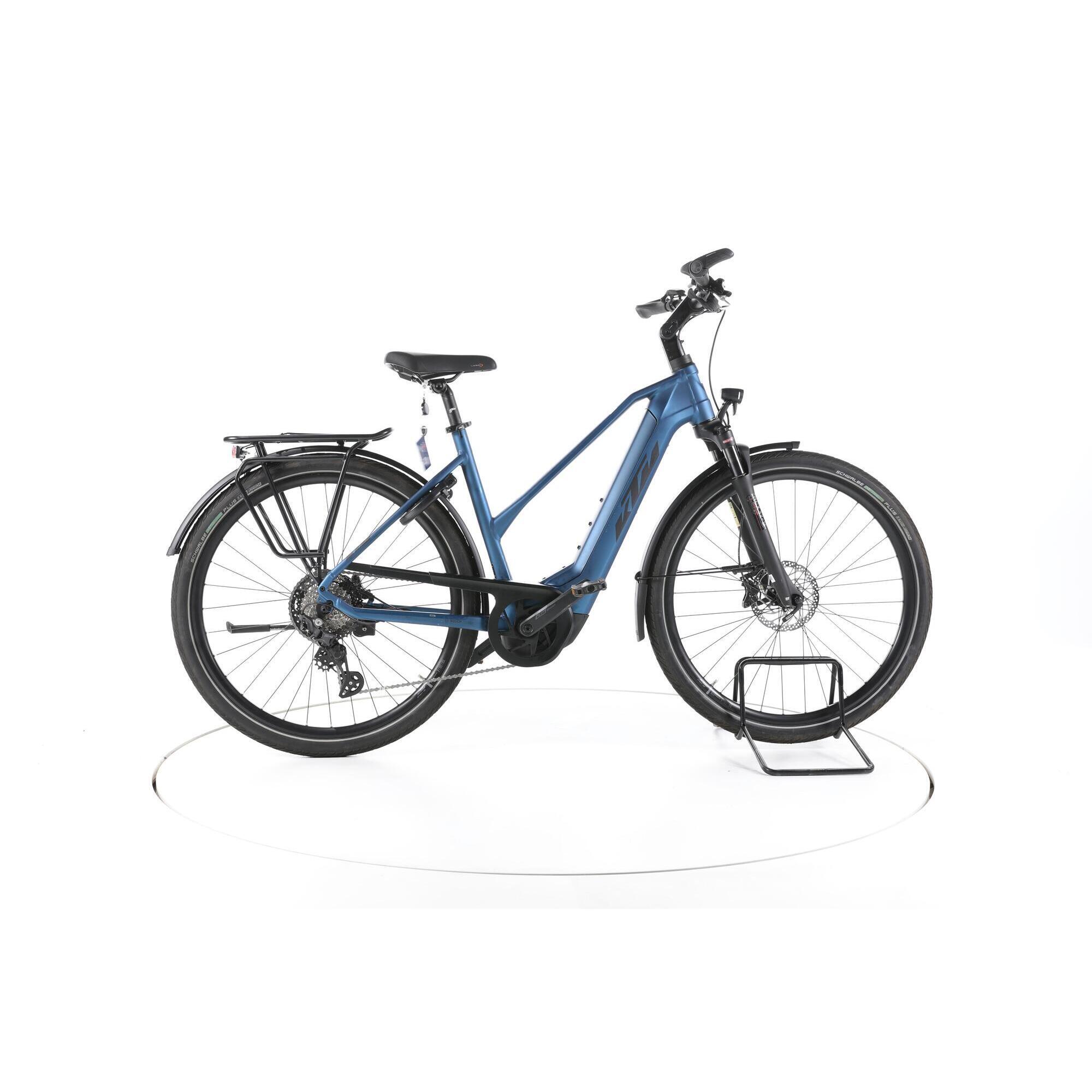 Ktm - Reconditionné - Ktm Macina Style 730 Trekking Vélo Électrique 2023 - Bon - Vélo Tout Chemin - Bleu - 51 - Decathlon