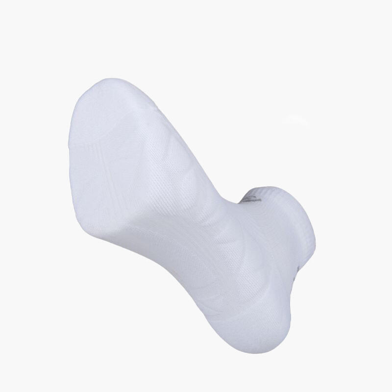 Chaussettes RUN MARATHON Low Blanc/Gris 3/3