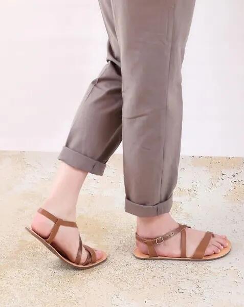 LANG.S Sandalias Selene Camel - Talla 41 4/7