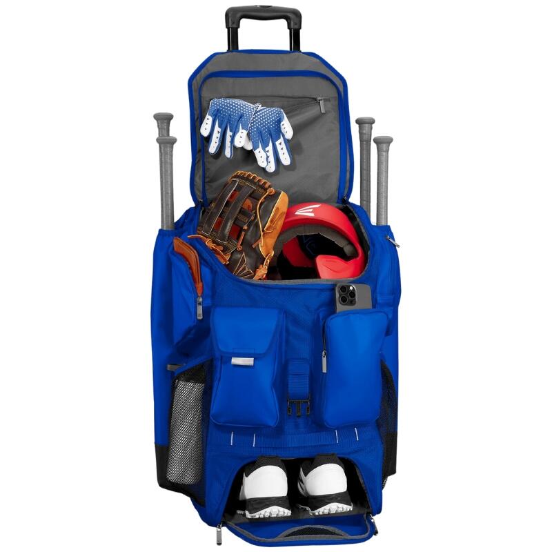 Easton Five Tool Phenom Wheeled Bag Color Royal 3/5