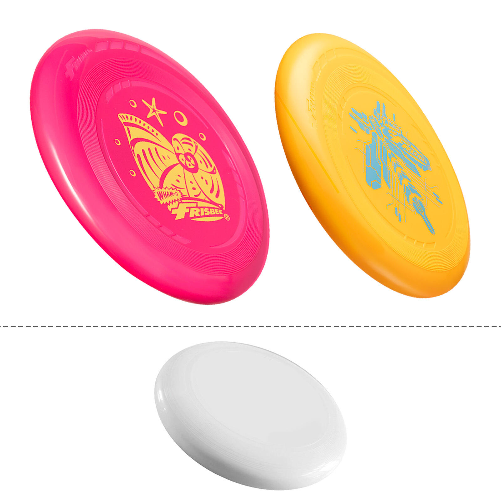 Pack de 2 Discos Voladores Ligeros Frisbee Go, 22,86 cm - 70 g 3/7