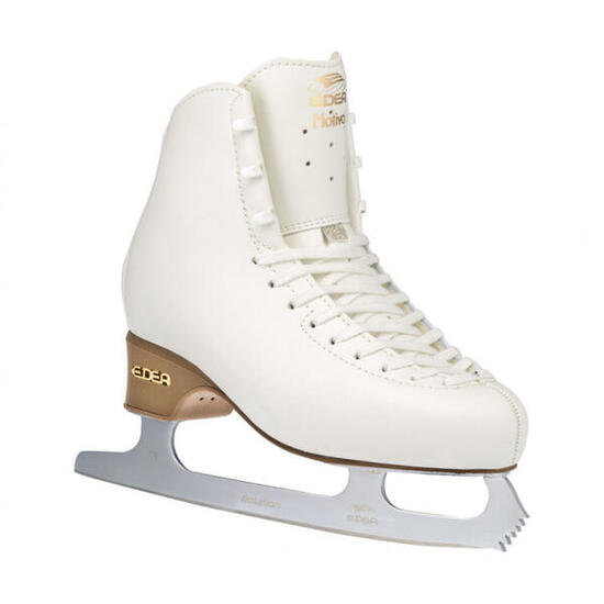 EDEA Eislaufschuhe Ouvertüre Elfenbein, Set ROTATION, Weite C