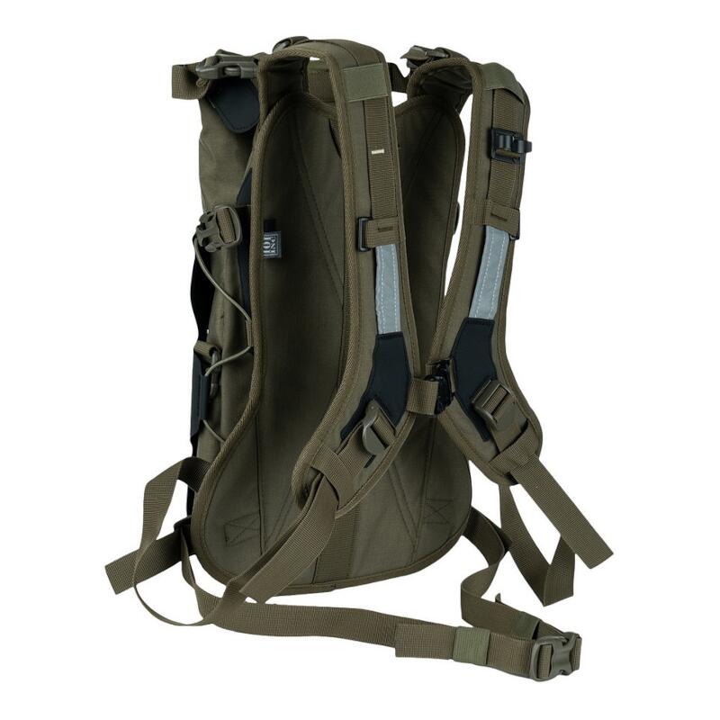 Sac à dos d'hydratation tactique avec poche à eau de 2 litres - Vert 2/5