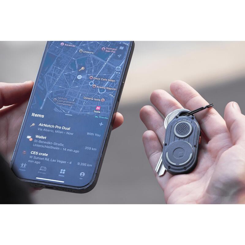 AirNotch Pro Dual Bluetooth Tracker