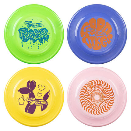 Pack de 4 Disque Disques Volants Frisbees Fastback, 23,75 cm - 100 g