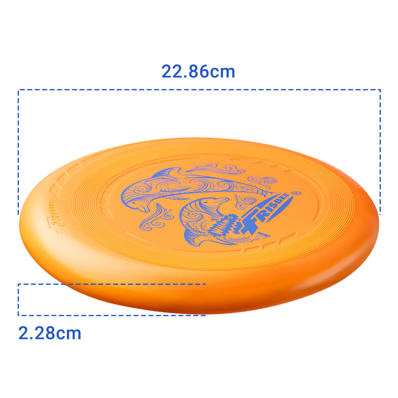 Disque Volant Léger Jouet Frisbee Go, 22,86 cm - 70 g 2/7
