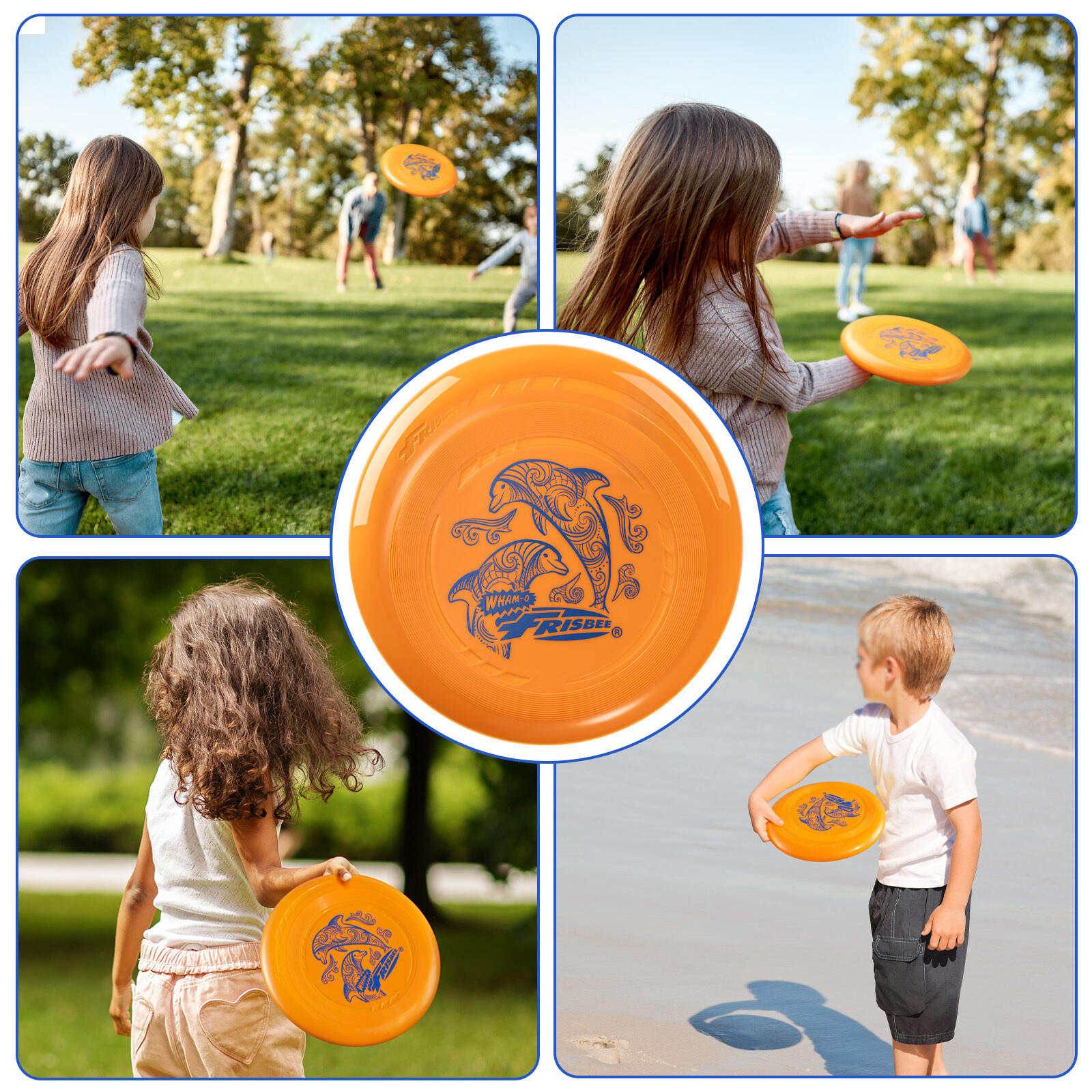 Disque Volant Léger Jouet Frisbee Go, 22,86 cm - 70 g 7/7