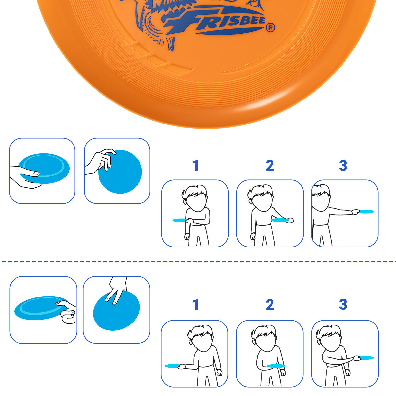 Disque Volant Léger Jouet Frisbee Go, 22,86 cm - 70 g 4/7