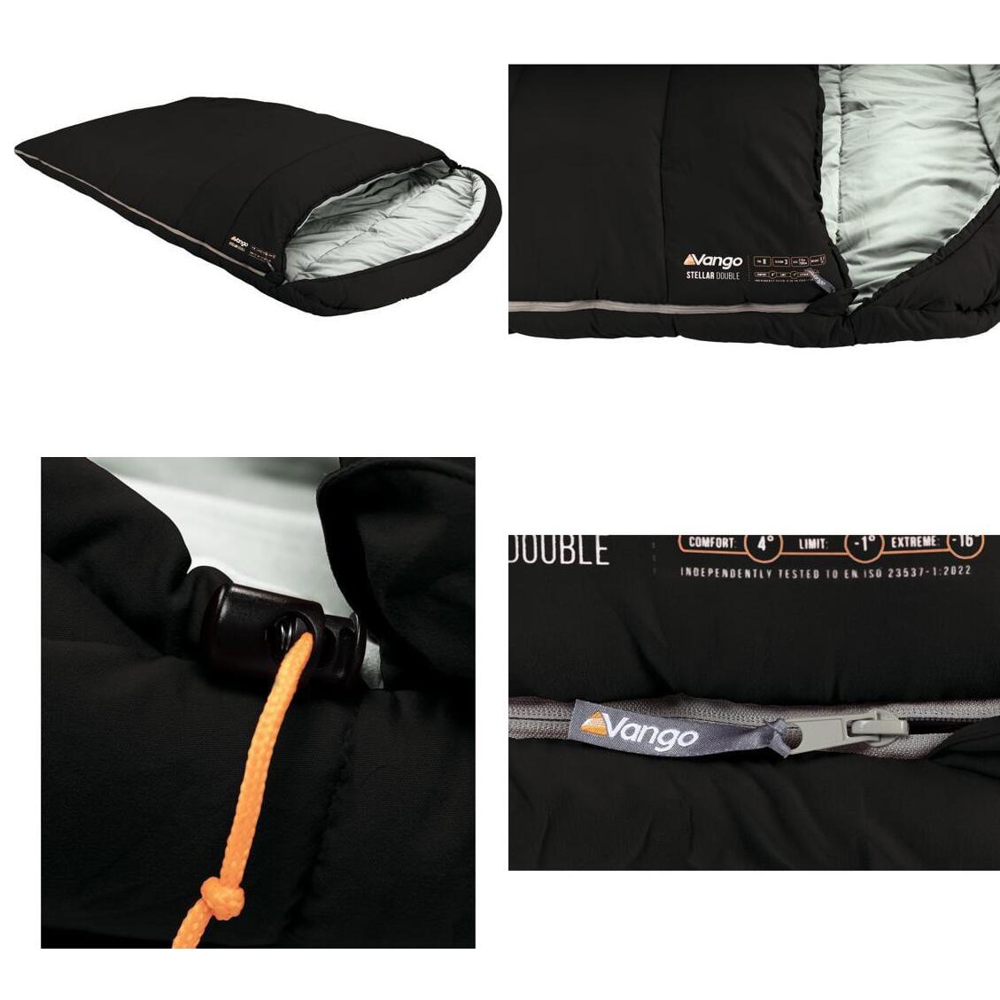 Śpiwór dwuosobowy Vango Stellar Double Black 2/5