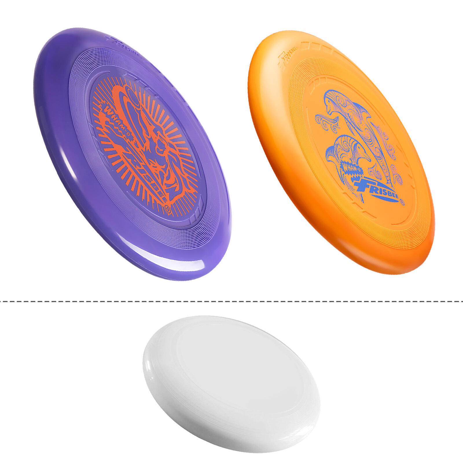 Pack de 2 Discos Voladores Ligeros Frisbee Go, 22,86 cm - 70 g 3/7