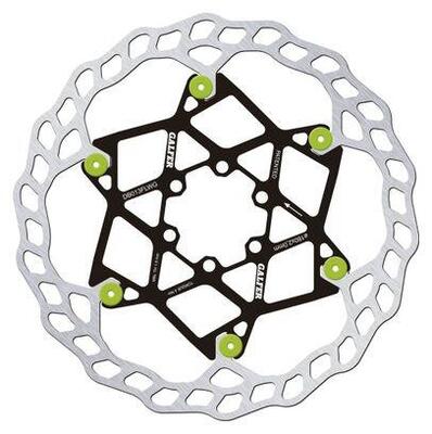 Disco flottante Galfer Wave 6-Bolt (perni verdi)