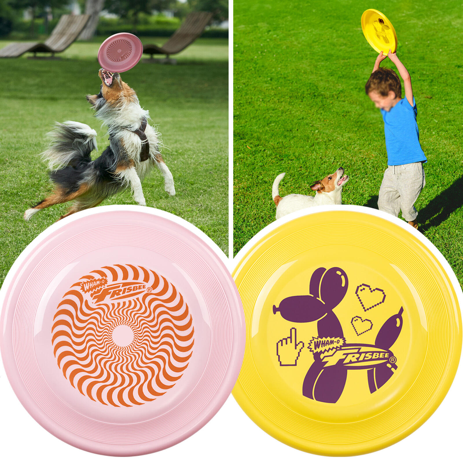 Paquete de 2 Discos Voladores Ligero Frisbee Fastback, 23,75 cm - 100 g 6/7