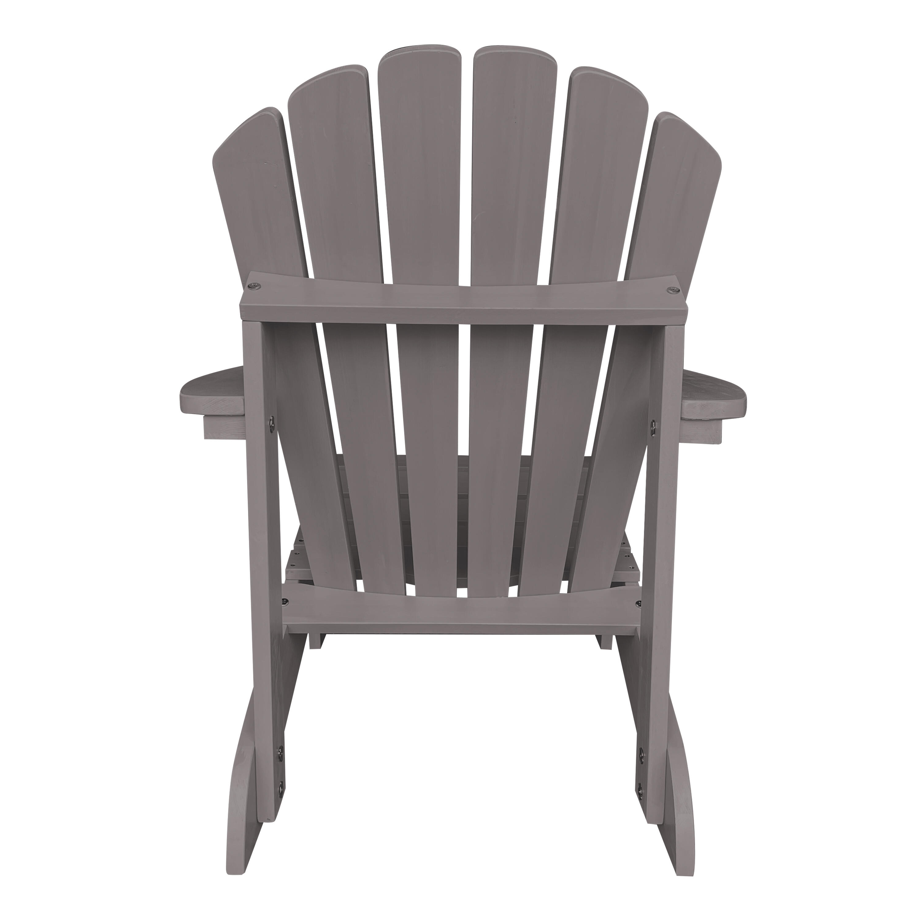 Sedia da campeggio Adirondack, Carmen, legno, grigia scuro 2/7