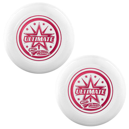 Confezione da 2 Dischi Volanti Frisbee Ultimate Ufficiali 2731 cm - 175 g