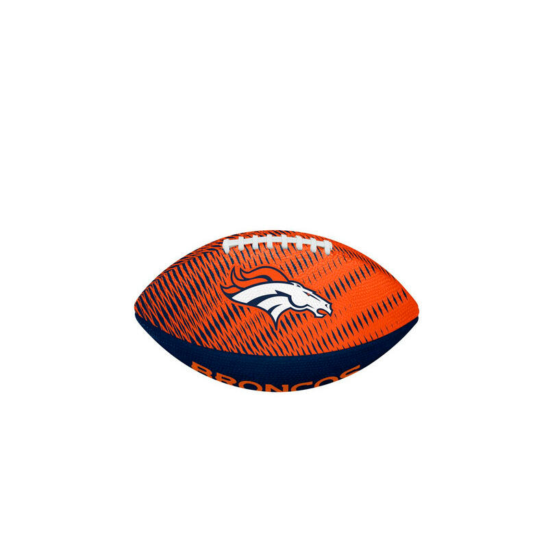 Wilson - Ballon Enfant Denver Broncos Nfl Team Tailgate - Balle De Baseball - Bleu|orange - Decathlon