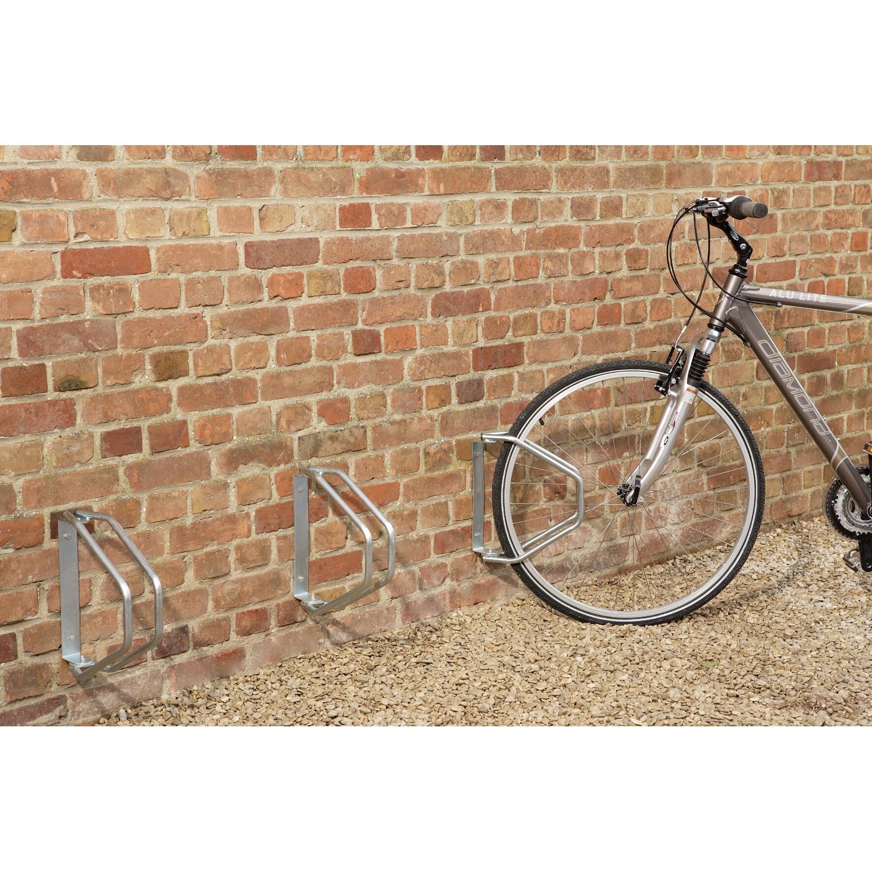Lot de 2 ranges 1 vélo mural pivotant à 120° 3/3