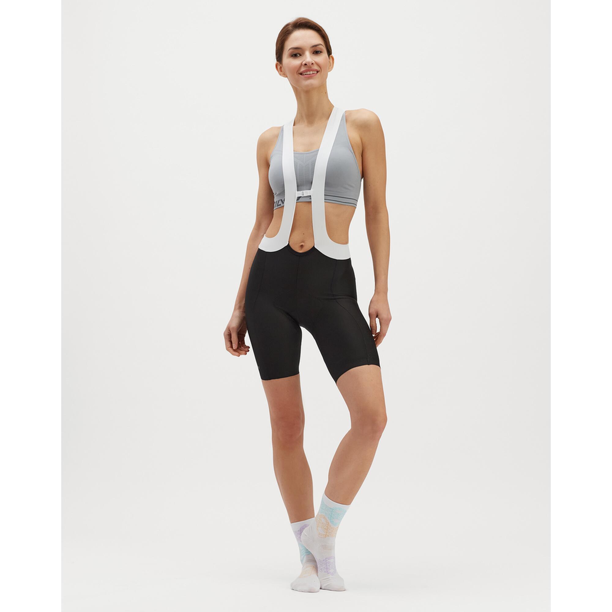 Pantaloni scurți de ciclism pentru femei SILVINI Santerno bibshort