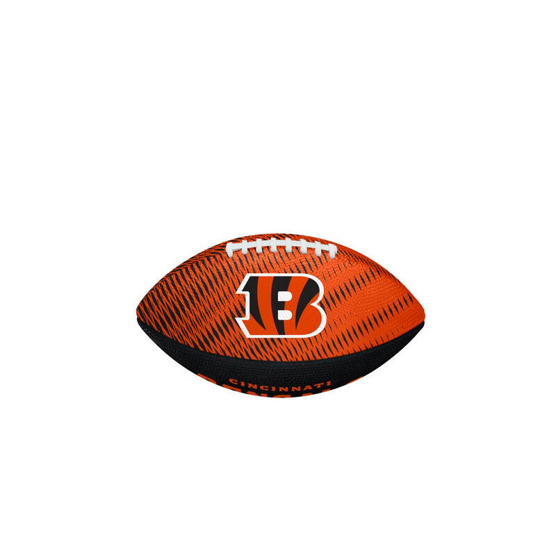 Wilson - Ballon Enfant Cincinnati Bengals Nfl Team Tailgate - Ballon De Foot Américain - Noir|orange - Taille Unique - Decathlon