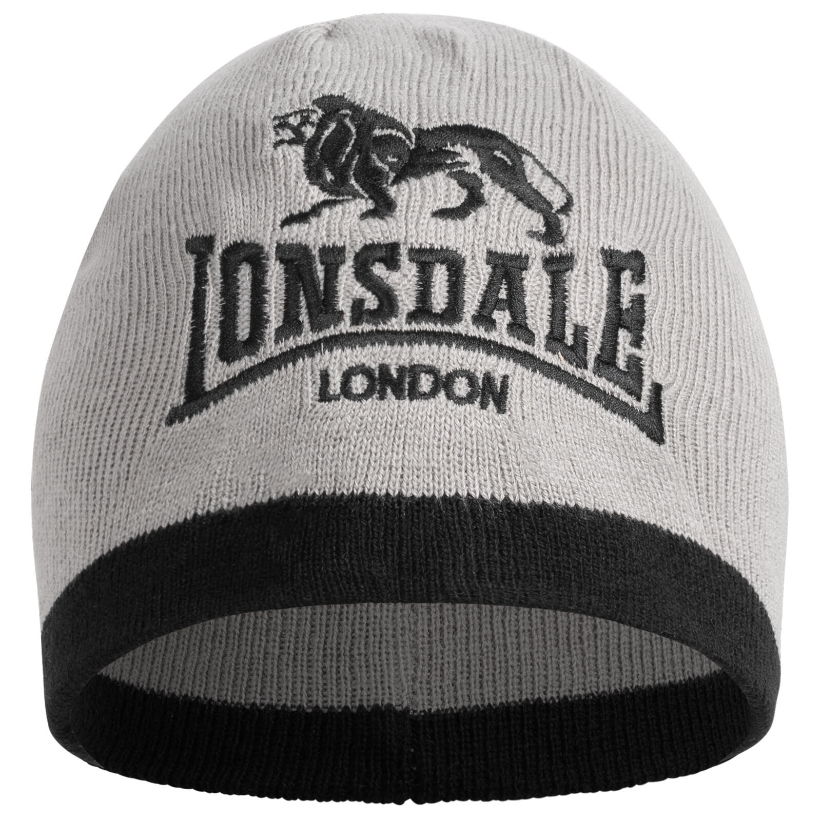 Lonsdale - Bonnet Lonsdale Levedale - Chapeau - Gris|noir - Taille Unique - Decathlon