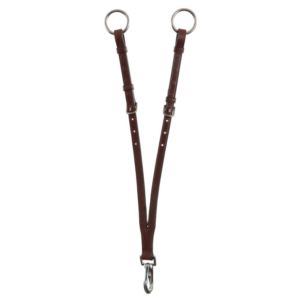 Br - Fourche De Martingale Avec Crochet Br Equitation - Martingale - Gris|marron - Taille Unique - Decathlon