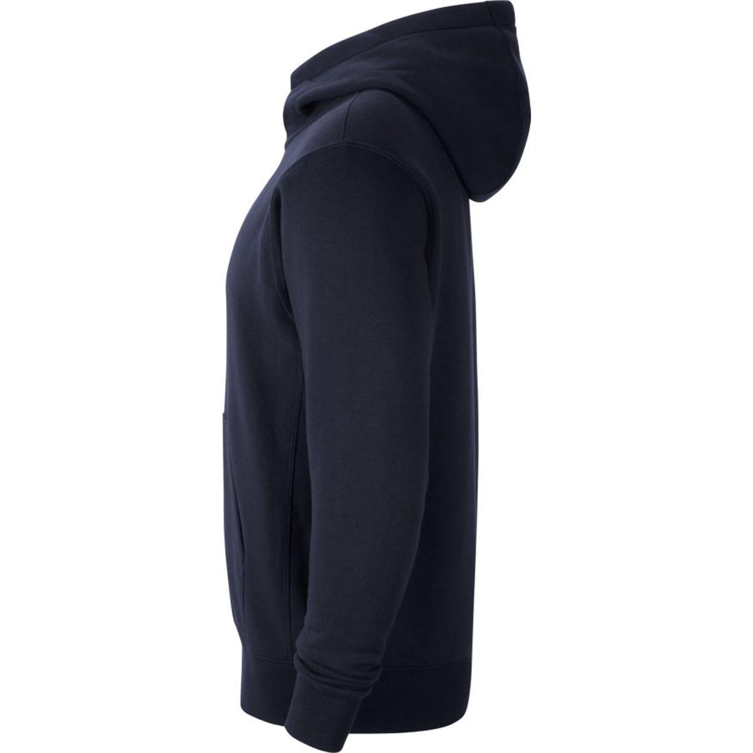 Felpa con cappuccio full zip junior ( fleece) nike blu 3/4