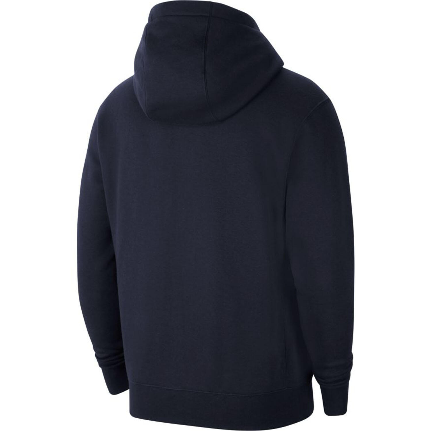 Felpa con cappuccio full zip junior ( fleece) nike blu 2/4