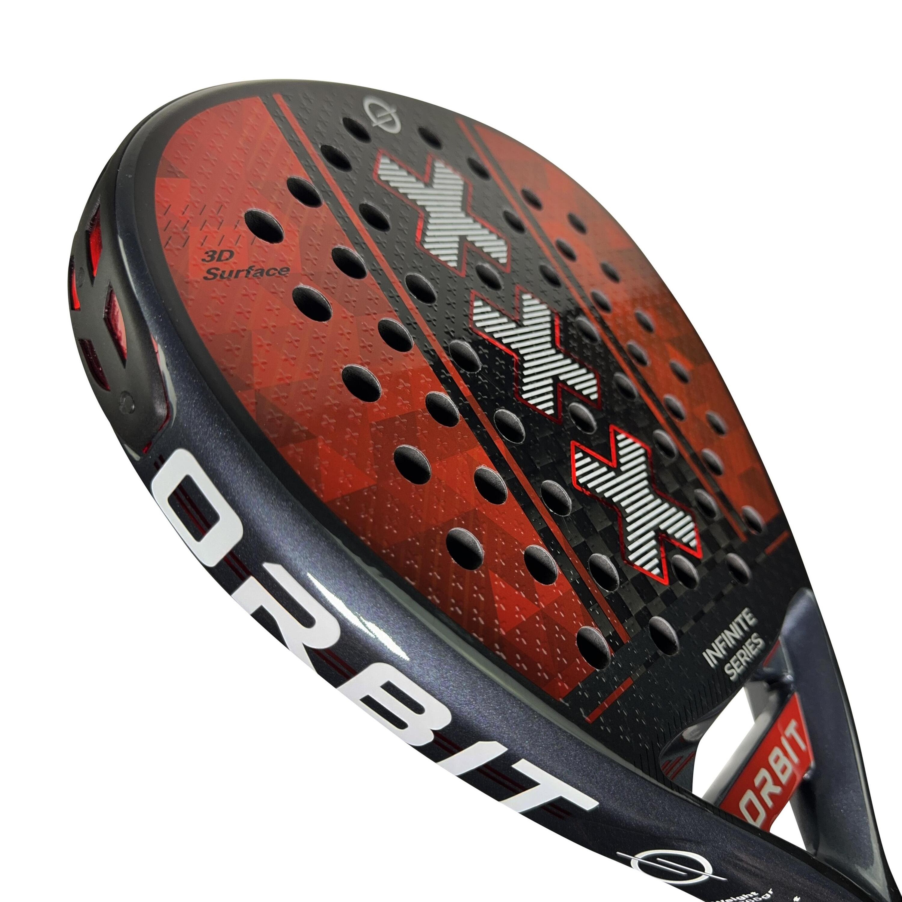 Raquette Padel Unisexe Puissance Goutte 12K Carbone 3D incl. Housse Penoze 3/7