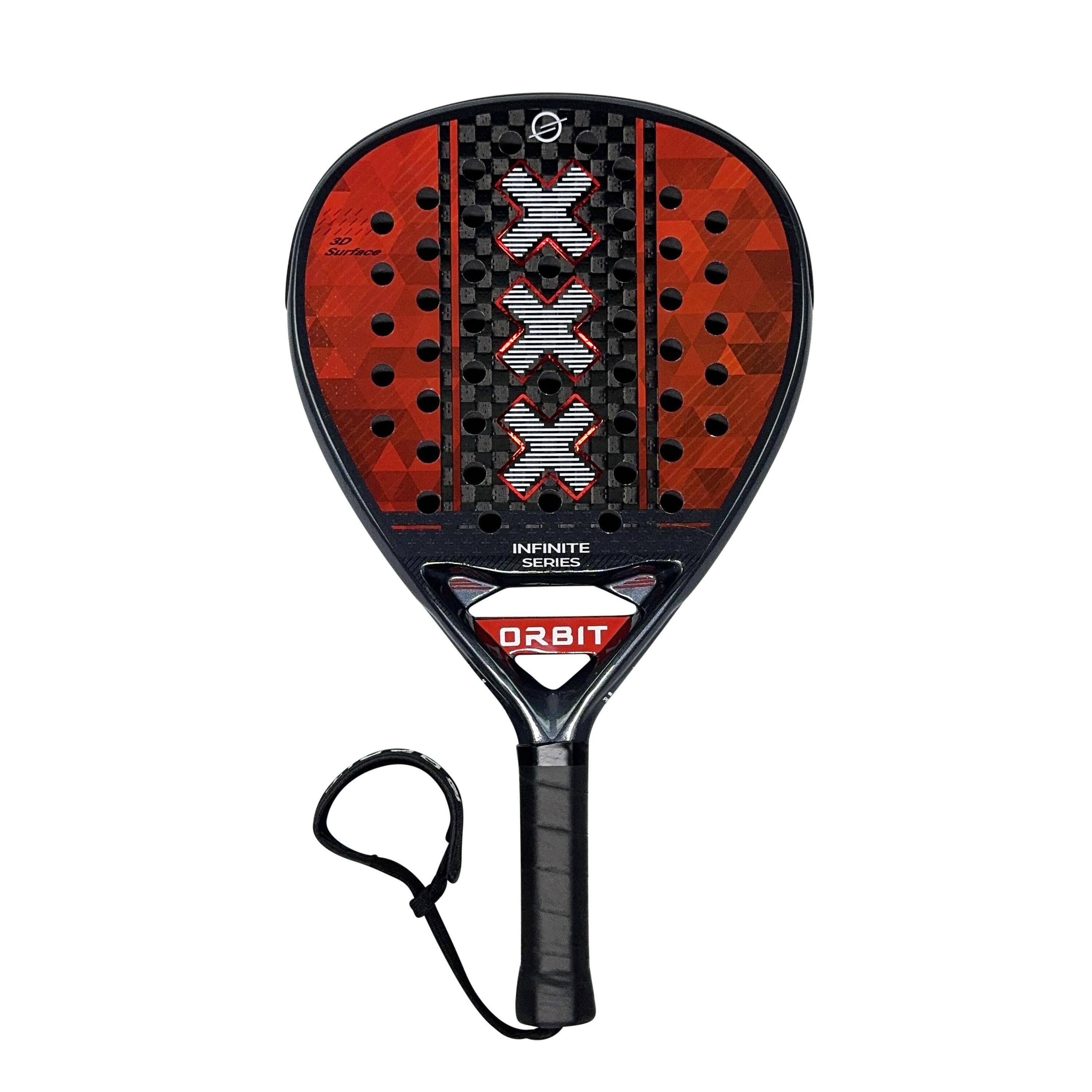 Raquette Padel Unisexe Puissance Goutte 12K Carbone 3D incl. Housse Penoze 2/7