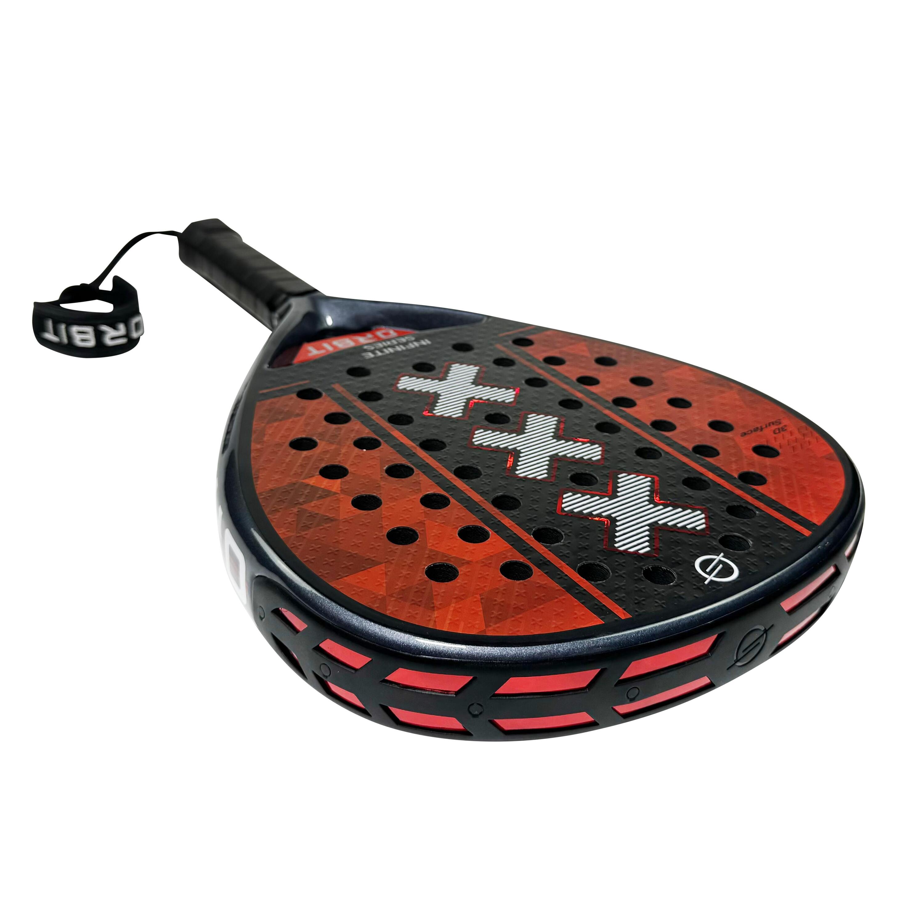 Raquette Padel Unisexe Puissance Goutte 12K Carbone 3D incl. Housse Penoze 4/7