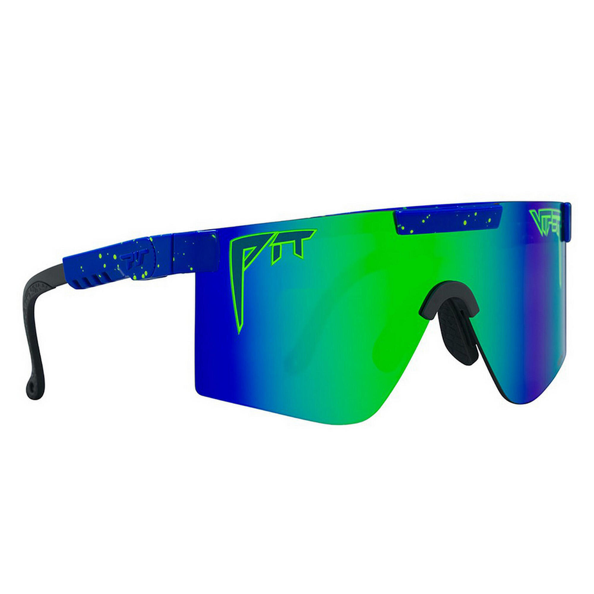 Pit Viper - Fahrradbrille  The Originals 2.0 Regular Hdpv, Leonardo - Lunettes De Soleil - Bleu|vert - Taille Unique - Decathlon