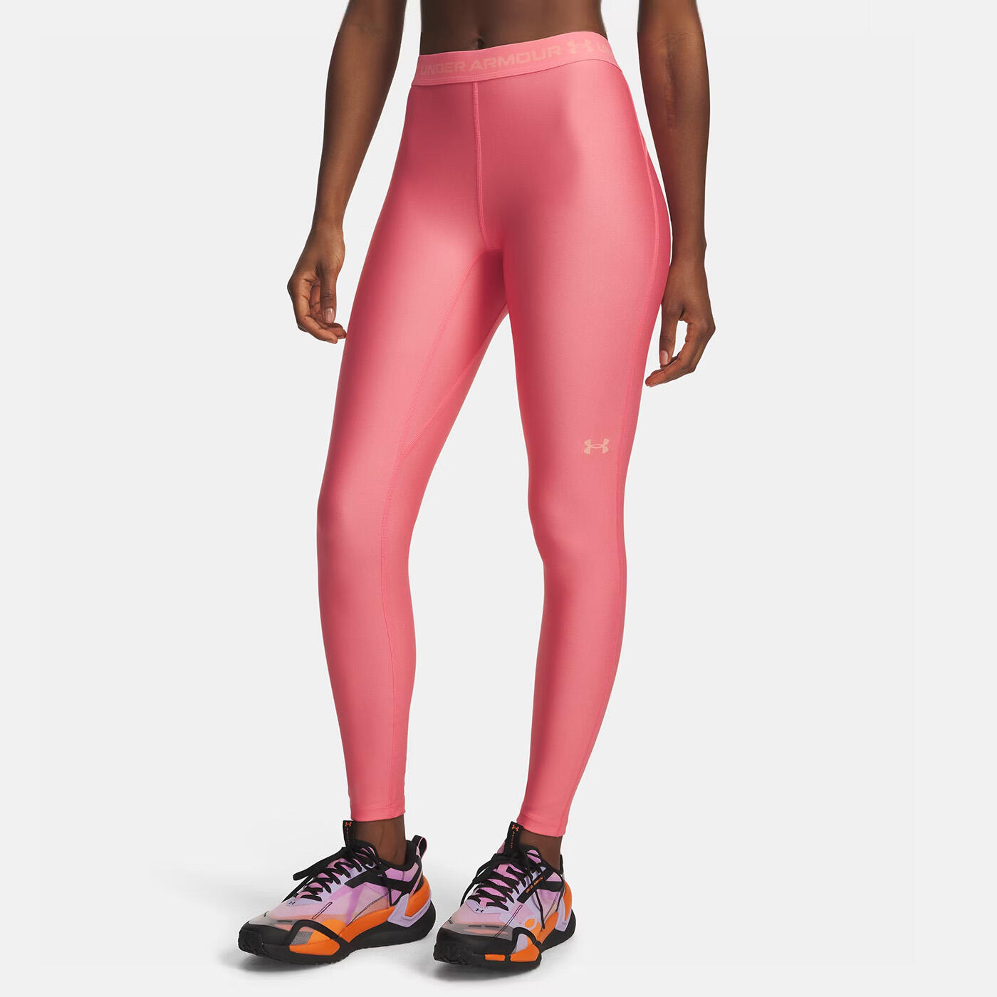 Under Armour - Legging Ua Heatgear® Pour Femme Under Armour Rose Doux - Legging - Rose - Decathlon