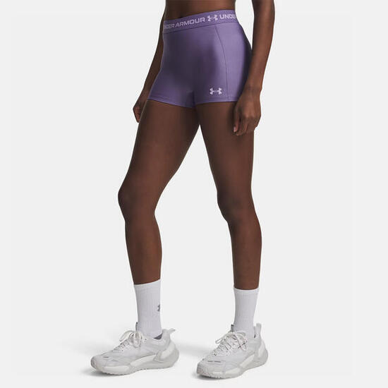 Shorty Under Armour HeatGear® 8cm pour femme Violet