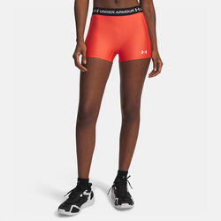 Shorty Under Armour HeatGear® 8cm pour femme Rouge ardent