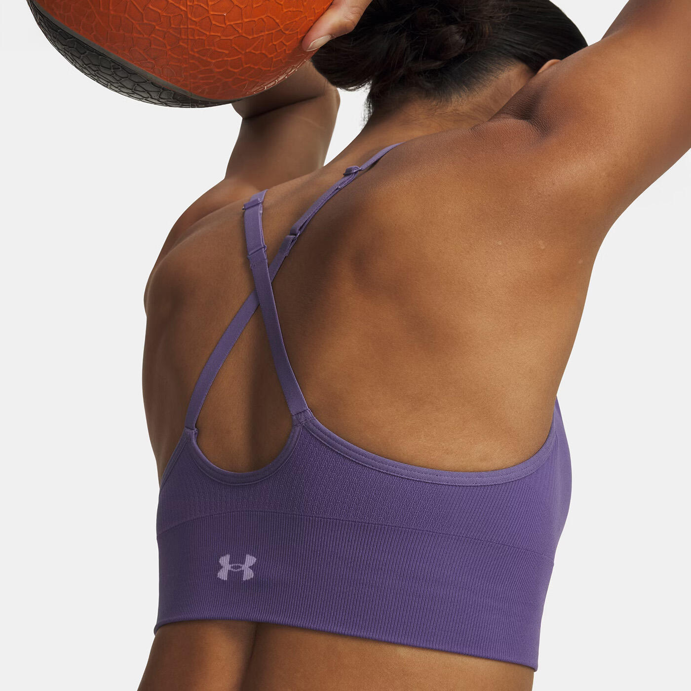 Ua Vanish Seamless Sport-bh Violet Voor Dames 3/7