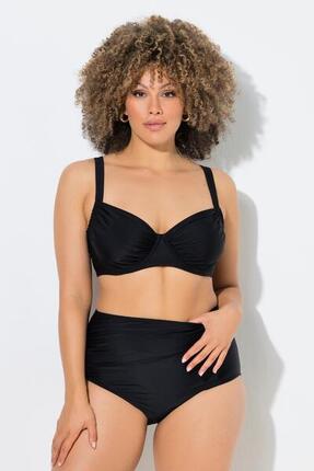 Femme Bikini avec armatures bretelles réglables et fronces