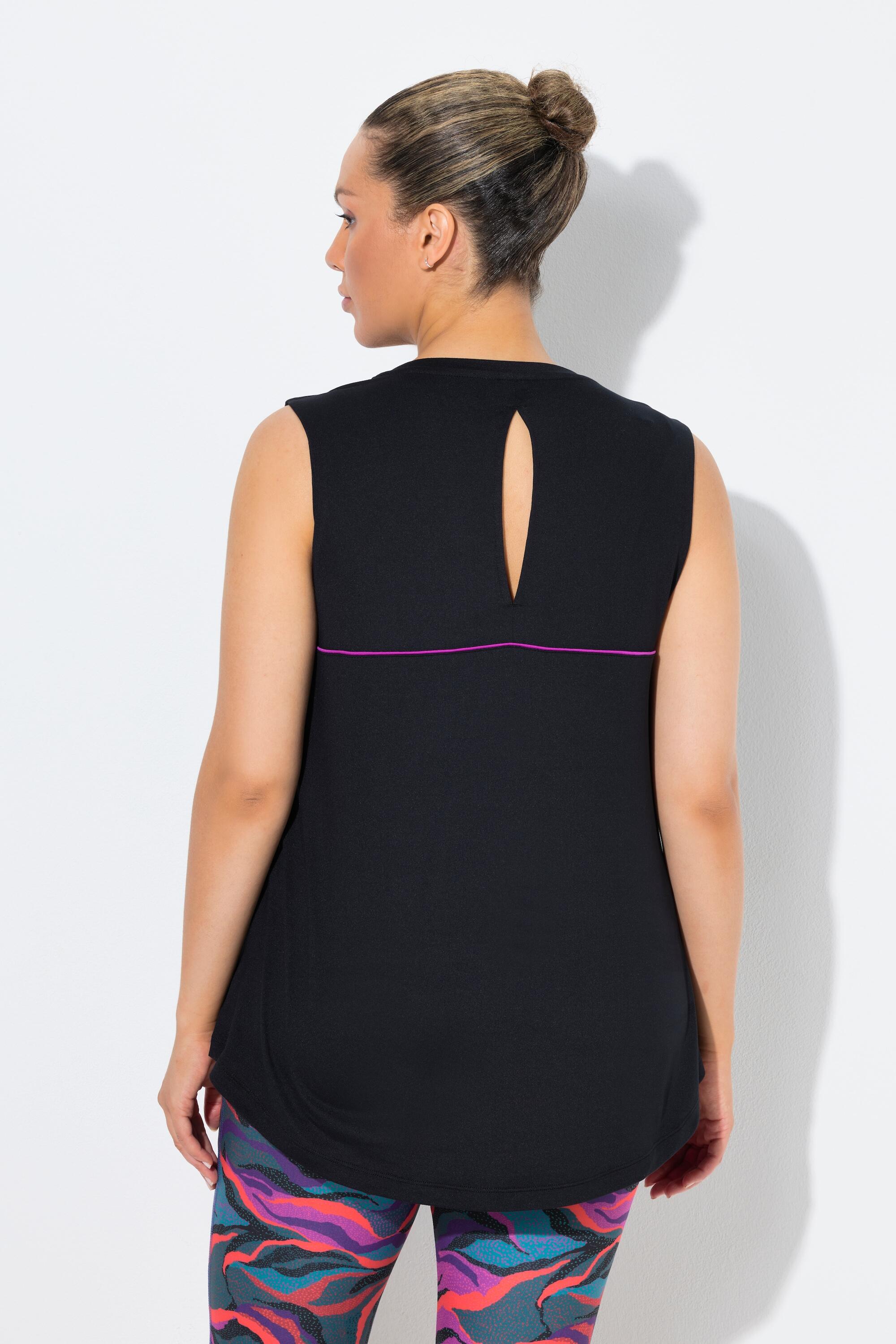 Femme Débardeur avec brassière intégrée modèle sans manches avec col rond 2/7