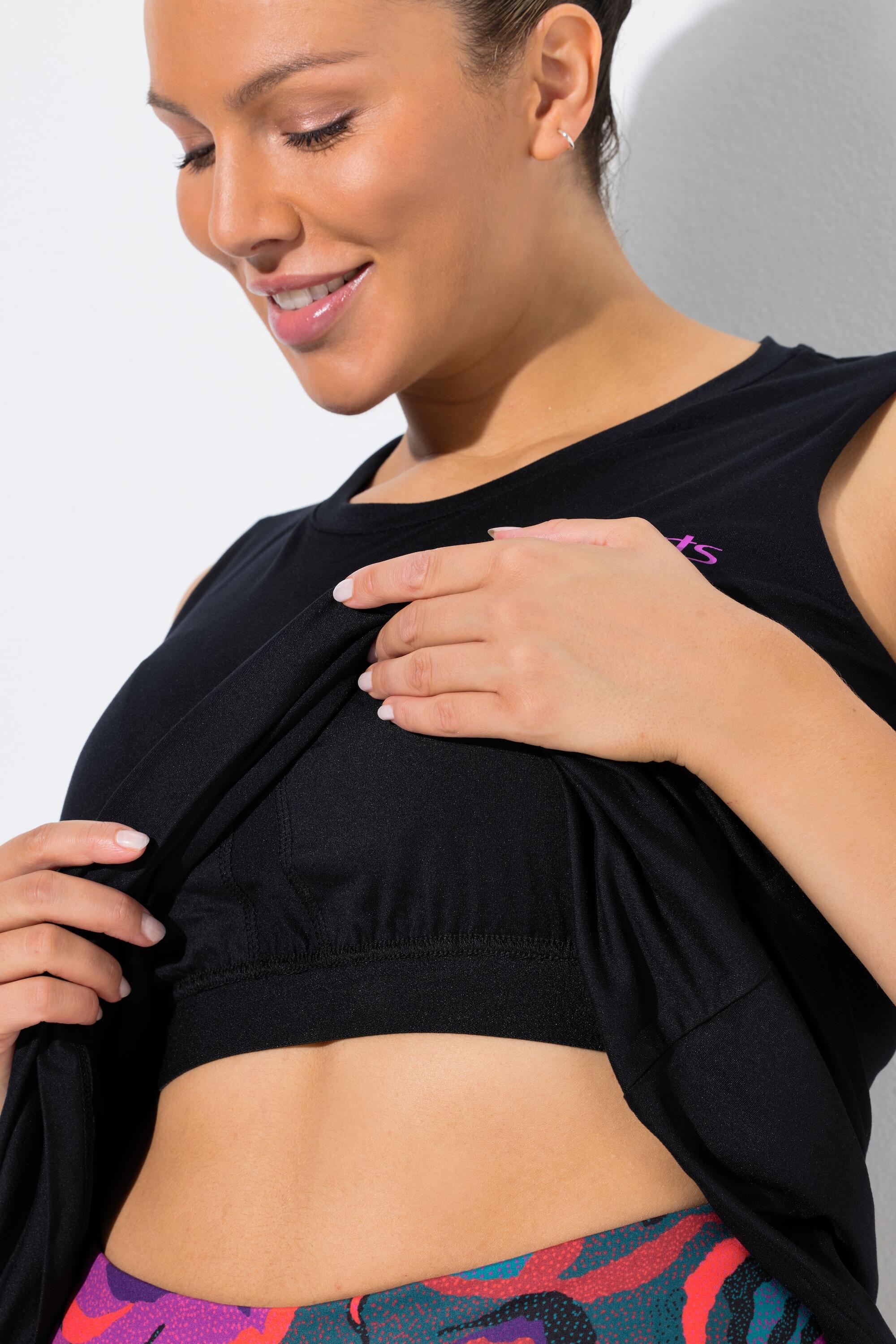 Femme Débardeur avec brassière intégrée modèle sans manches avec col rond 5/7