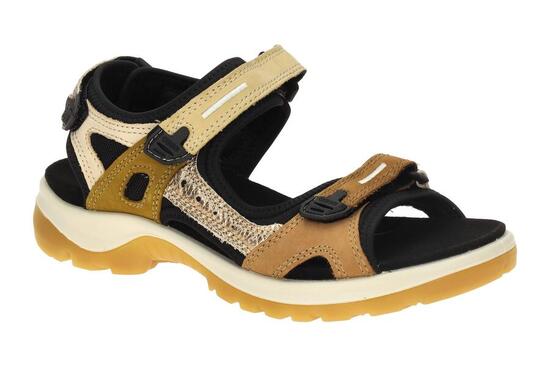 Ecco Offroad Damen Sandale braun metallic 069563