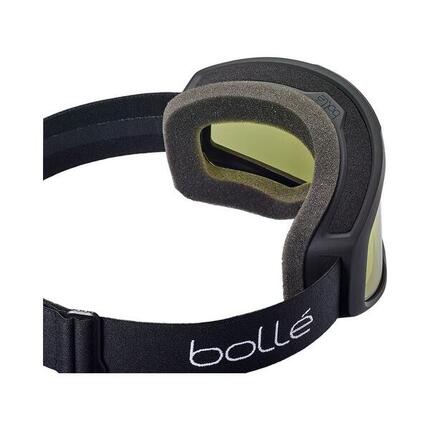 BOLLE Masque de ski BEDROCK - BLACK MATTE LEMON CAT 1