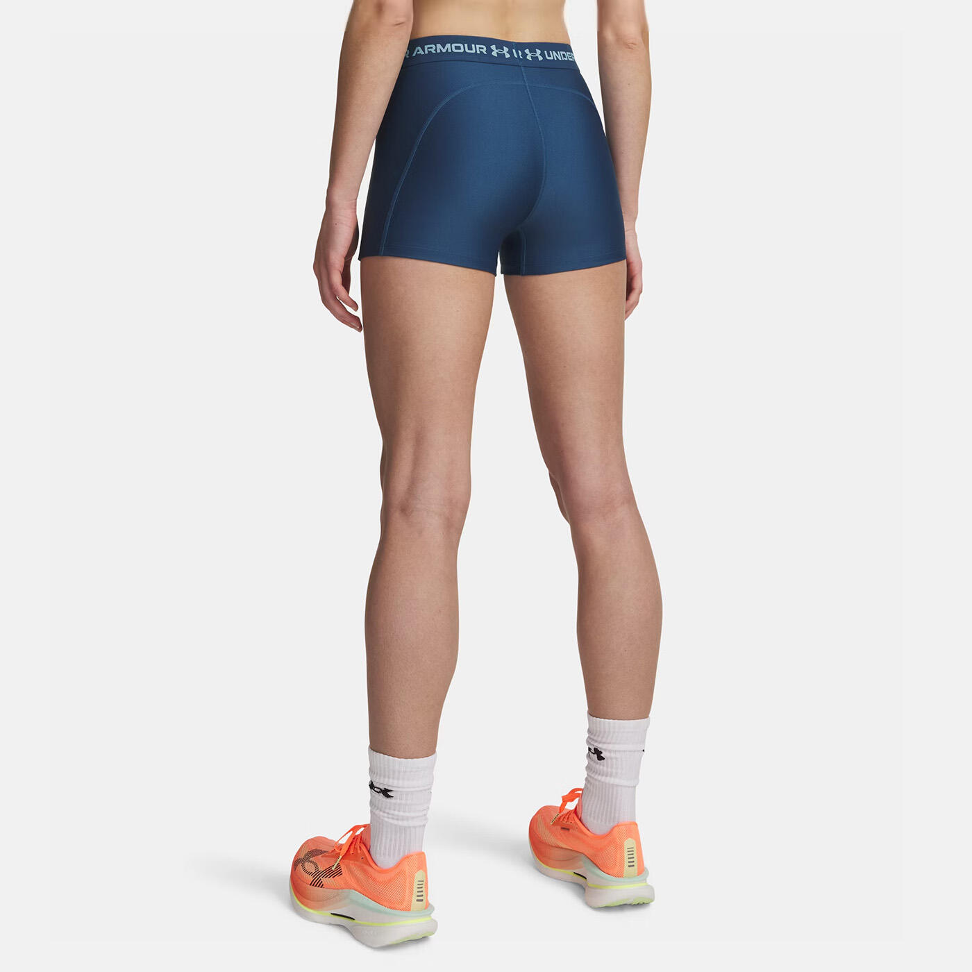 Shorty Under Armour HeatGear® 8 cm per donna Bleu jean 2/5